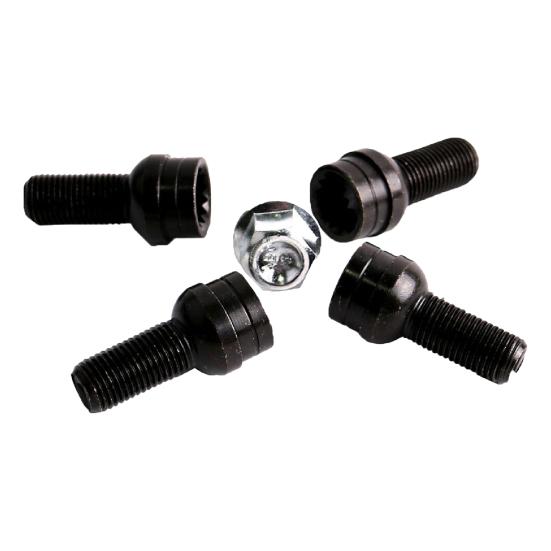 1Set Anti-theft Wheel Modified Bolts Screws Nuts Lock Part 1K0698137A for VW