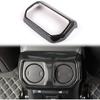 Rear Back Air Condition Vent Outlet Cover Trim For Jeep Wrangler JL 2018+ Carbon