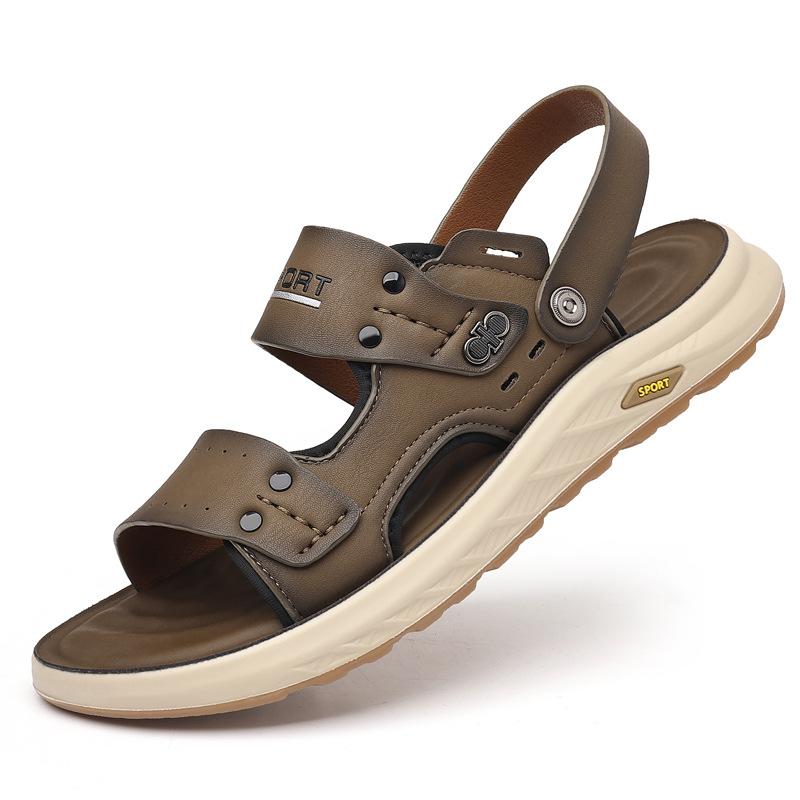 New Summer Beach Shoes Open-toed Casual Fashion Non-slip Sandals Breathable Soft Cool Fashion Versatile Slippers