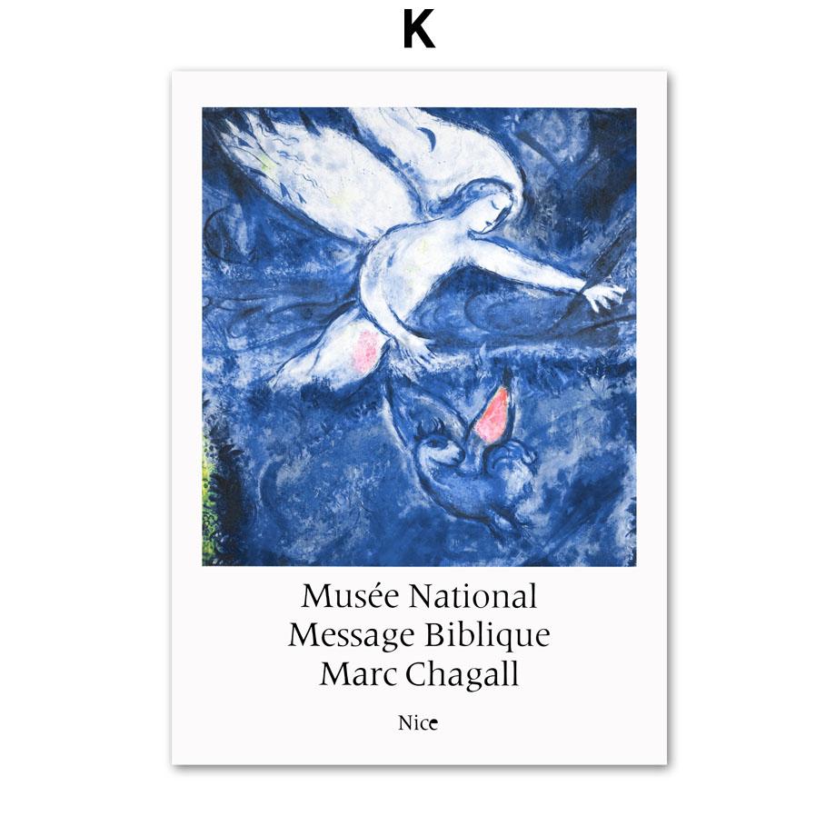 מאטיס אנדי וורהול פרפר בוטני ציור קנבס כחול באוהאוס אמנות קיר פוסטרים והדפסים לעיצוב סלון תמונות