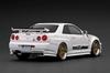 ignition model Nissan Skyline White finished product 1/18 GT-R (BNR34)