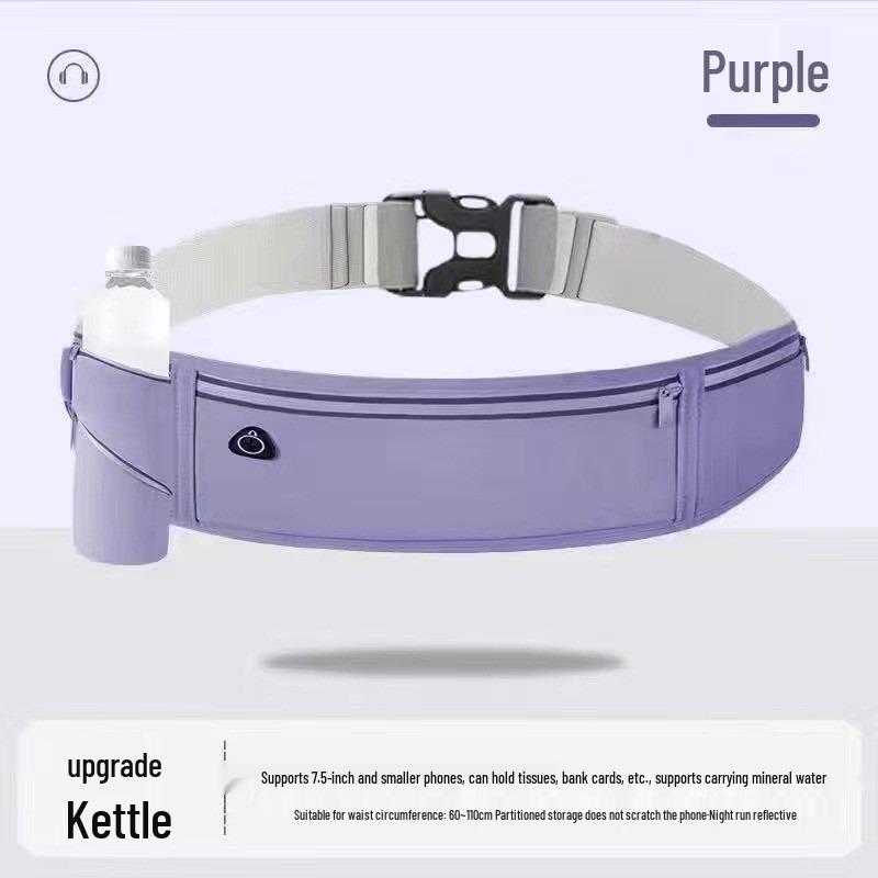 Unisex Waterproof Multi-Pocket Running Waist Bag for Outdoor Sports