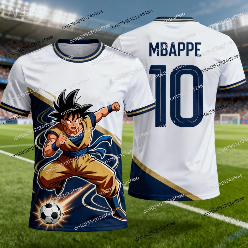 2026 Japan One Piece Luffy Football Jersey T-shirt Kids Football Special Jersey Kit Adult Men's/Women's Quick-Drying Sweatshirt