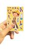 8 Types of Professional Doctors, Nurses, Firefighters Collage Hands-on DIY Handbook Mobile Phone Case Decoration