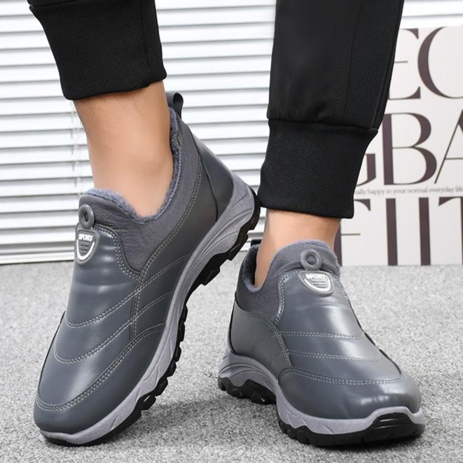 Men's Fashionable Winter Thick and Warm Snow Boots Outdoor Casual Shoes