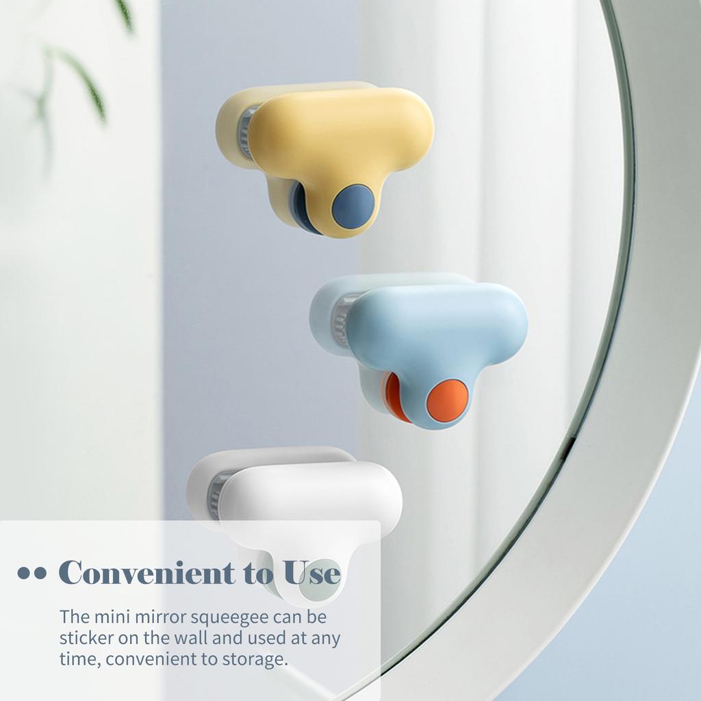 Mini Glas Abzieher Wäscher Fenster Schaber Pinsel mit Aufkleber Haushalt Fenster Abzieher Glas