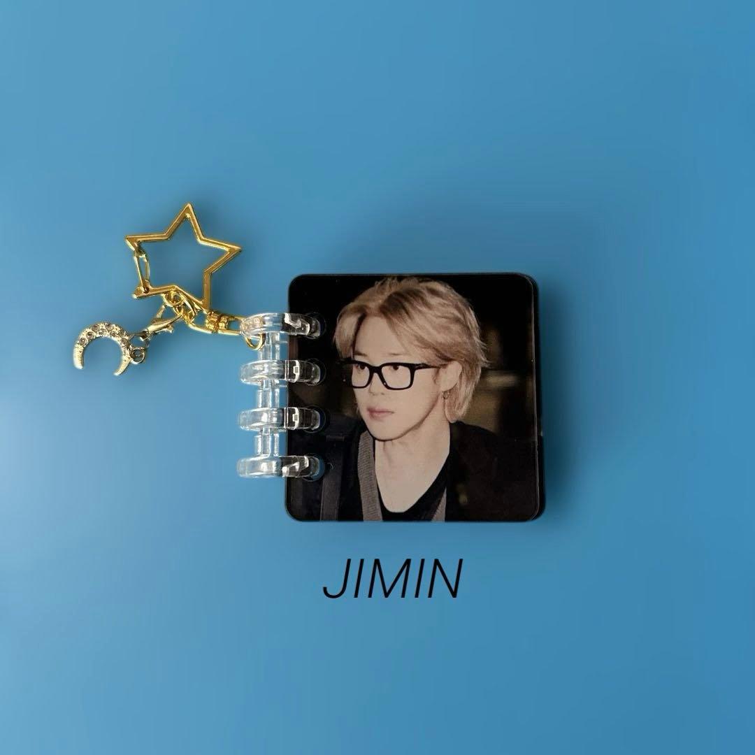 

[Б/У] BTS JIMIN Акриловый фотоальбом брелок (4 фото)