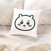 Cute C-chiikawas Pillow Case Cushion Cover Soft Cute Throw Pillow Case For Car Sofa Pillowcase Polyester With Zipper
