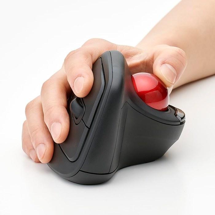 Digio2 Trackball Mouse Wireless Ergonomic Silent 5-Button Optical Black Z1250