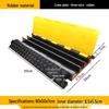 Rubber and Plastic Cable Protection Speed Bump