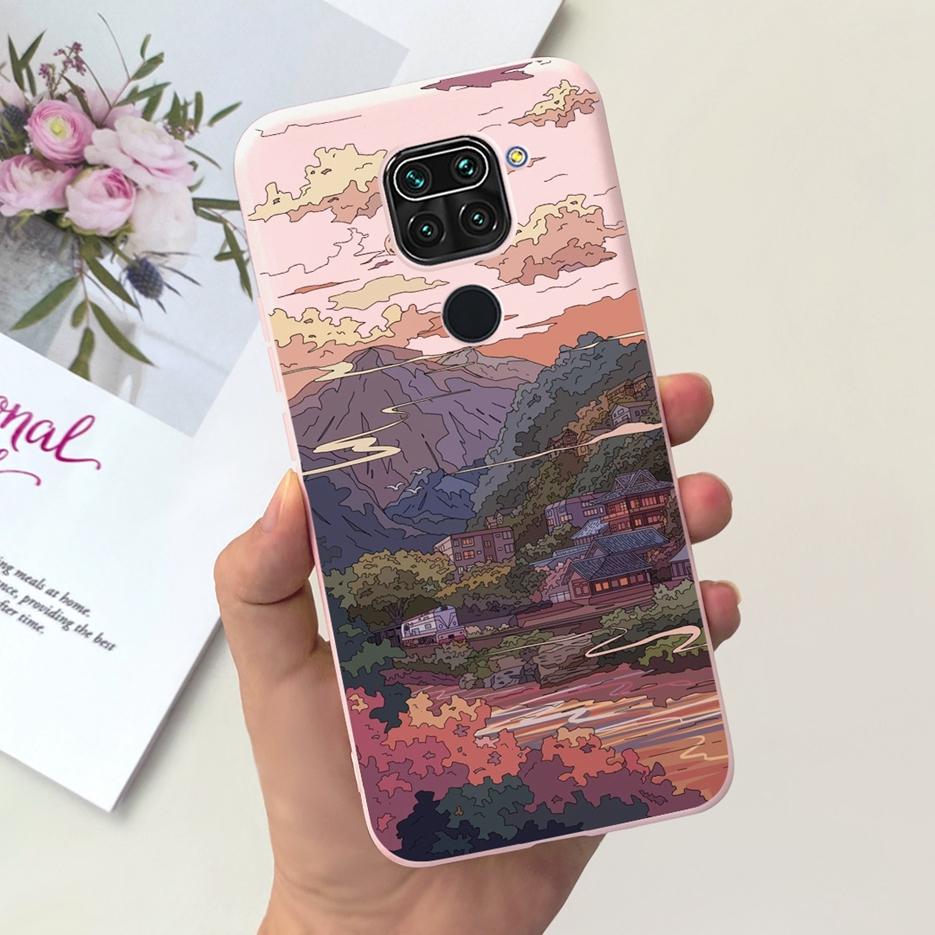 For Xiaomi Redmi Note 9 Case Cute Fashion Candy Painted Cover Soft TPU Phone Case For Redmi Note 9 Pro Max Note9 S Note9S Bumper
