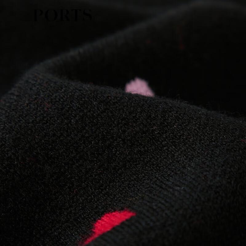 PORTS Women's Striped Knit Wool Cashmere Pullover