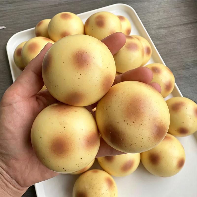 Crunchy Squishy Potato Handmade Ball Crispy Sound Squeeze Toy Round Blocks Filled Stress Relief Fidget Toy Festival Gifts Adult