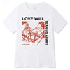 Tricou pentru bărbați Lil Peep Peep Love Will Tear Us Apart Imprimeu Tricou supradimensionat Tricouri Hip Hop Streetwear Topuri casual Unisex