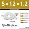 Galvanized Extra Large Thickened Metal Flat Washer (M6-M16)