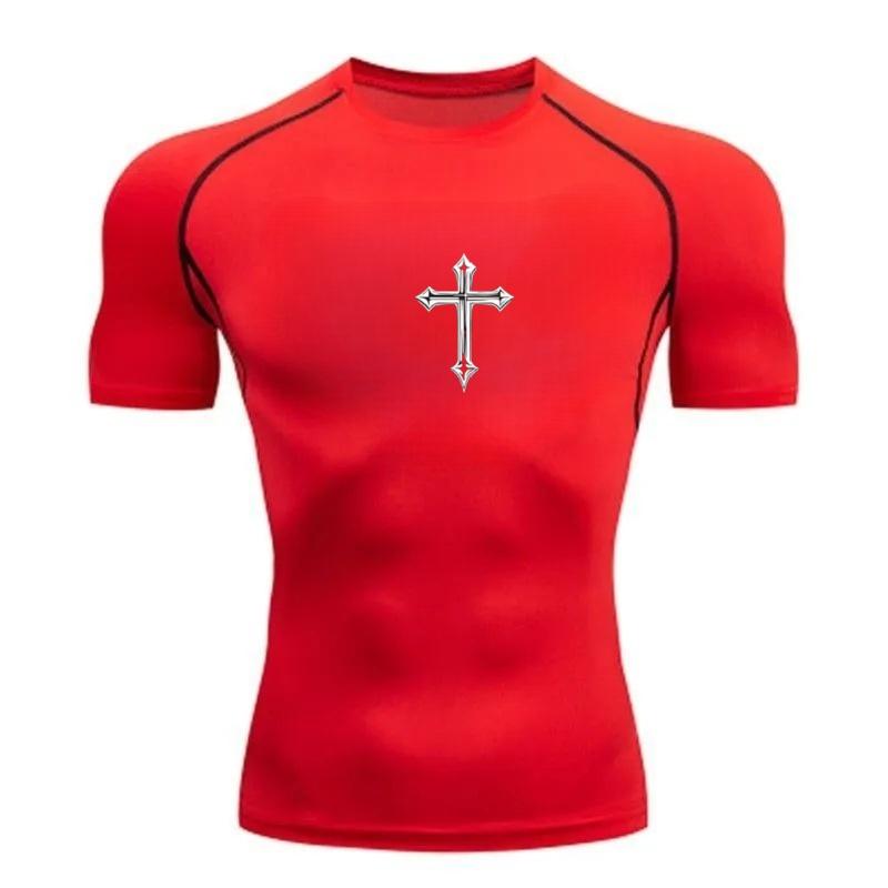 Men's Ultra-Light Quick-Dry Athletic T-Shirt - Breathable Stretchy Moisture-Wicking Short Sleeve for Fitness Gym Sports Workout