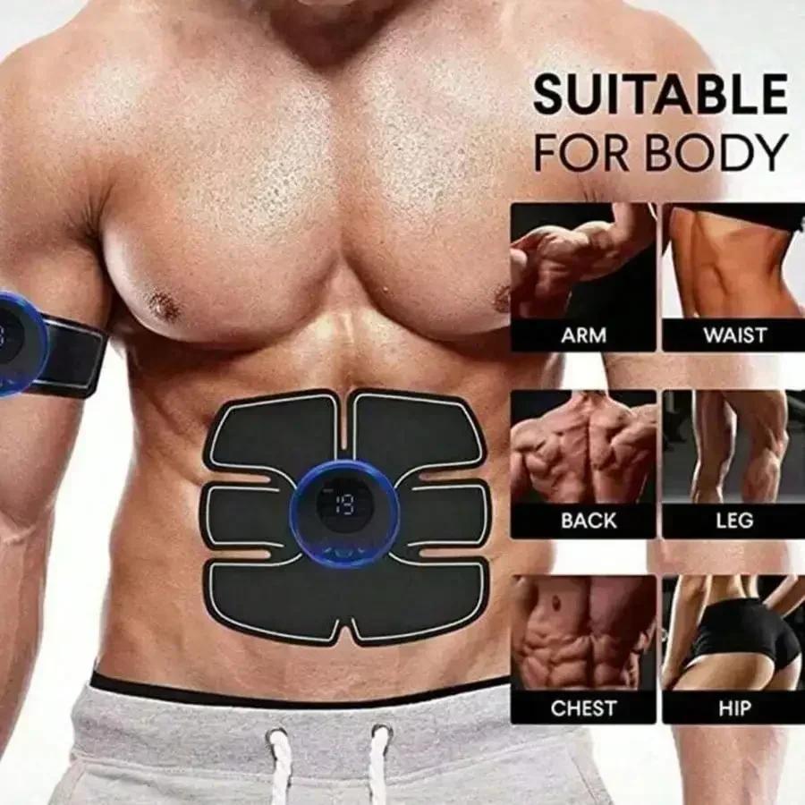 Versiune de încărcare/Stimulator abdominal, Tonificator muscular, Antrenor muscular portabil, Aparat inteligent de fitness wireless pentru bărbați și femei