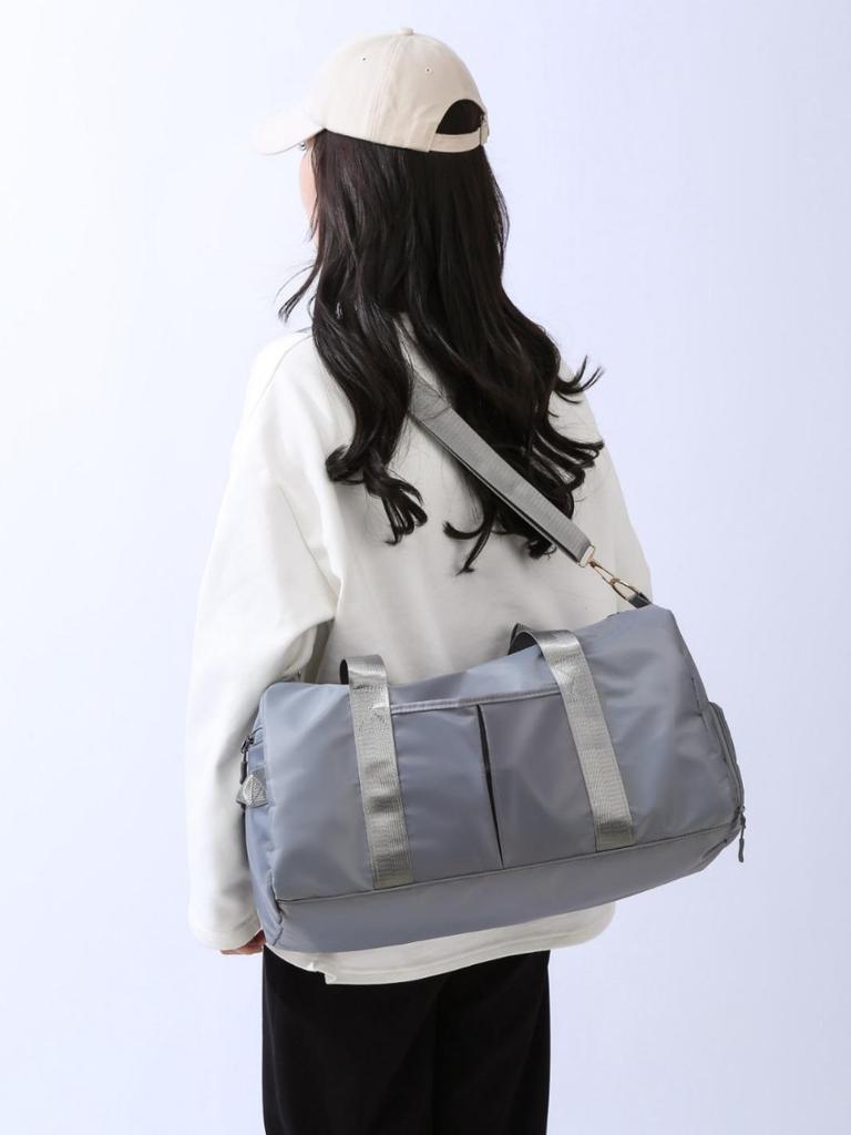 Unisex Large Capacity Wet/Dry Separation Sports Travel Bag - Korean Style