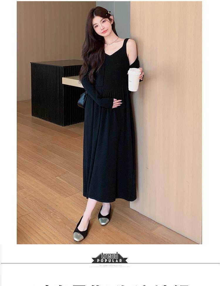 2026 Spring Knit Vest and Dress Two-Piece Set