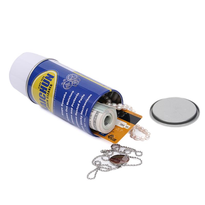 Boîte de rangement cachée multifonctionnelle Coffre-fort secret pour lunettes Cacher de l'argent Bijoux Montre Pilules Pour la maison Salle de bain Voyage Coffre-fort pour argent