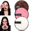 1Pc Facial Makeup Remover Polyester Puff Lazy Remove Powder Body Clean Sponge Soft Face Cleansing Make Up Cosmetic Make Up Tool