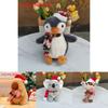 Christmas Bear Snoopy Lotso Plush Doll With Hat And Scarf Design For Gift Giving