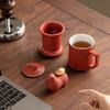 Susu Ceramic Forbidden City Prosperity Tea Cup Gift Set