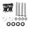 Motorcycle Backrest Sissy Bar Detachable Docking Hardware Kit Replacement for FXST FXSTB 1987?1999