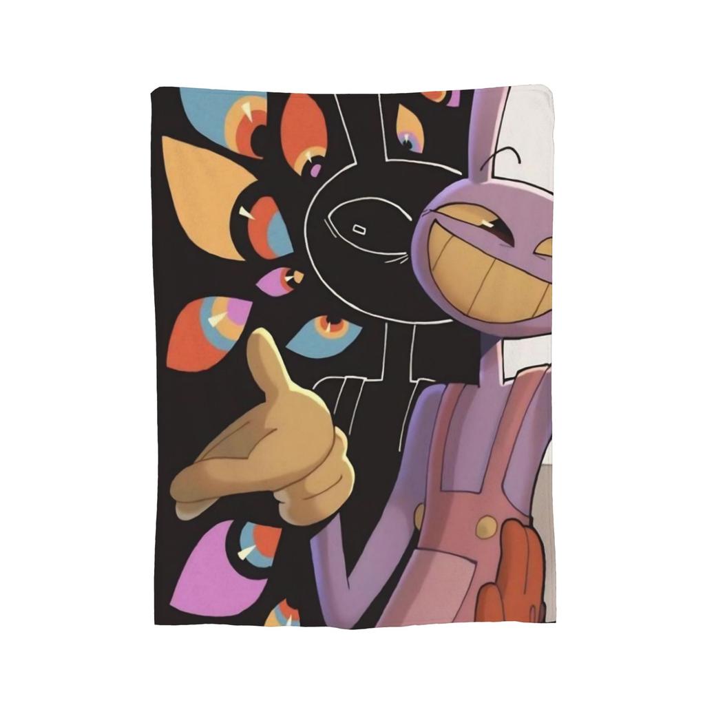 J-Jaxs Cartoon Blanket Flannel Throw Blanket Bedroom Sofa Decoration Ultra-Soft Warm Bedspreads
