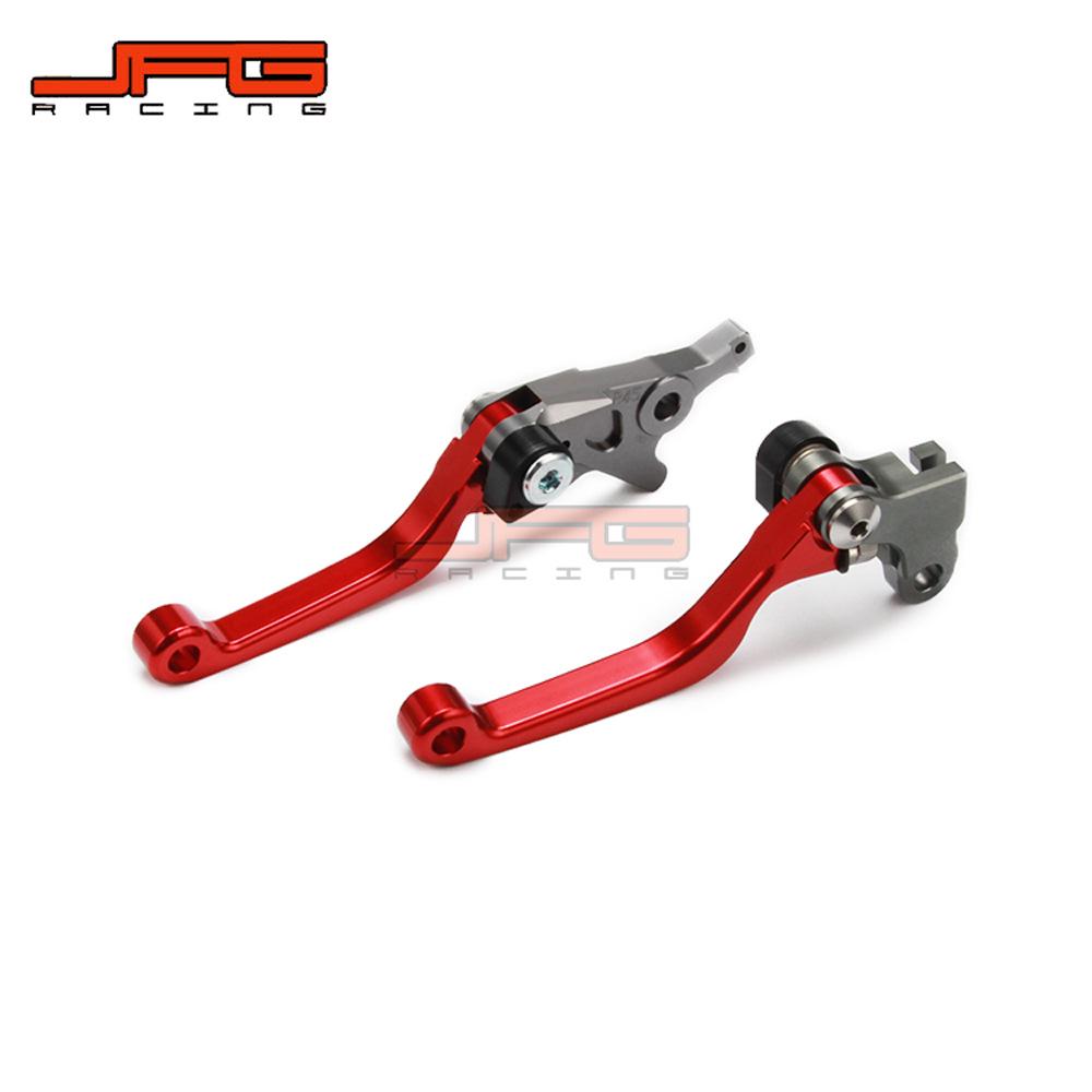 CRF250L/M 12-16 CNC Hliníkové páčky brzdy a spojky typu Bull Horn pro off-roadové motocykly