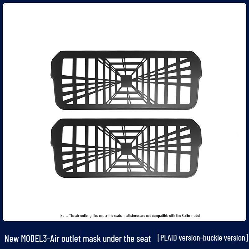 Custom-fit Detachable Insect Screen and Water Deflector for Tesla Model 3/Y