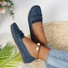 Fashion Trend Women Flats Shoes Casual Round Toe Flat Sneakers Women 2025 New Slip On Loafers Breathable Shallow Comfort Shoes Ladies