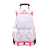 Zaino Scolastico con Ruote Zaino Trolley per Bambine Studentesse Zaino a Ruote Trolley Borsa Scolastica Trolley da Viaggio Bagaglio
