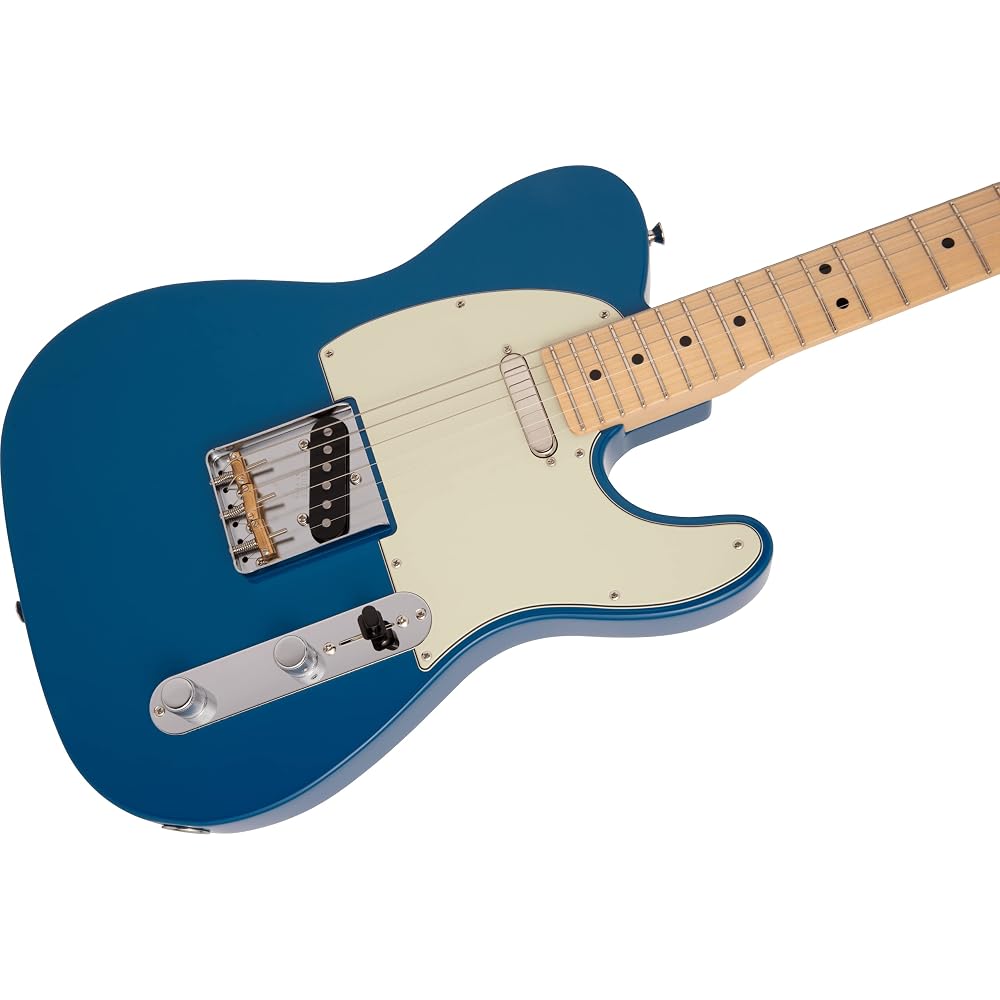 Fender Hybrid II Telecaster Electric Guitar Made In Japan Maple Fingerboard Forest Blue Full Size