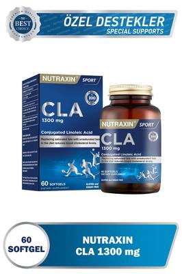 Nutraxin Tonalin Cla 1300 mg 60 kapsułek miękkich - Olej szafranowy