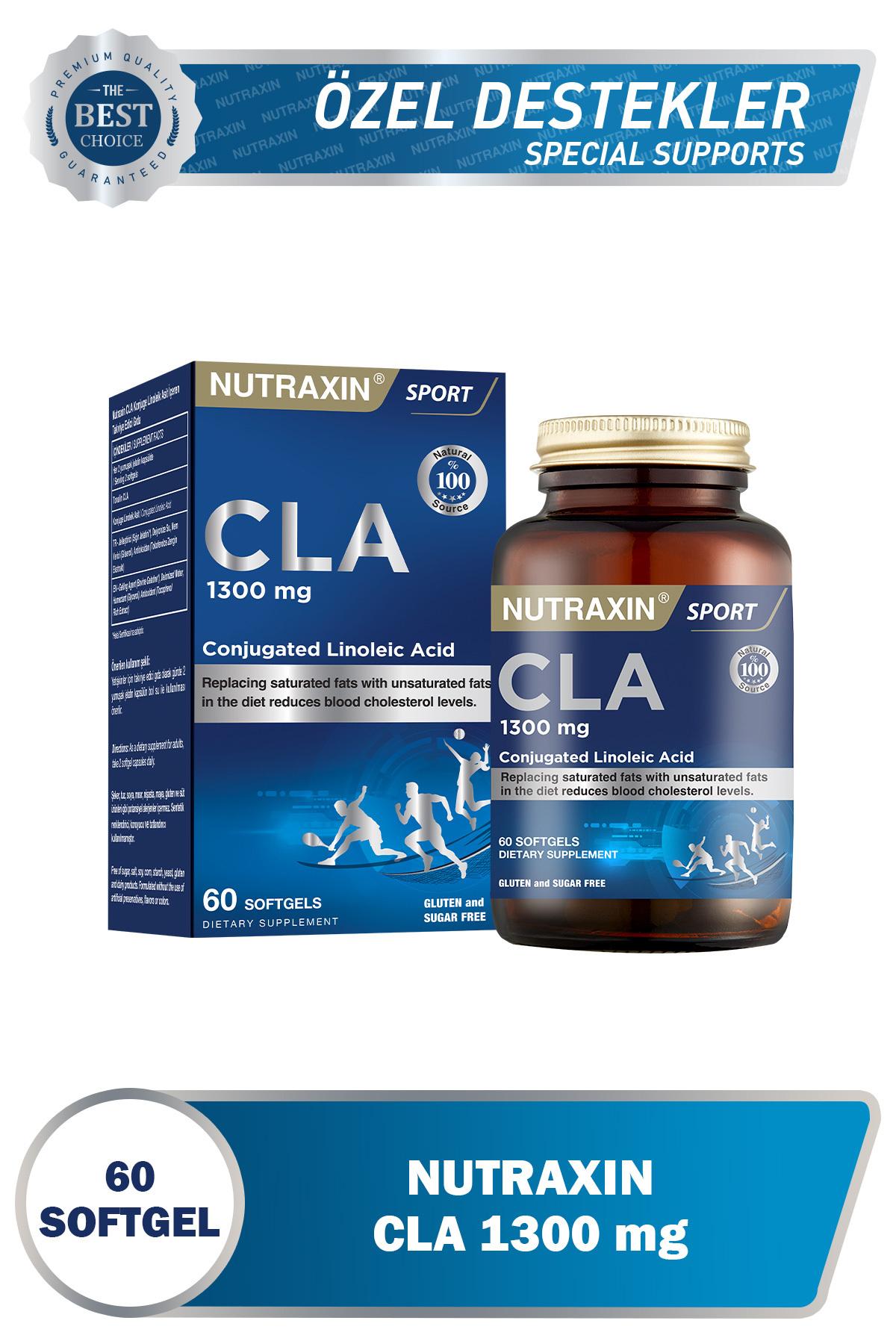 

Nutraxin Tonalin Cla 1300 Mg 60 Softgels - Safflower Oil 1 PRC