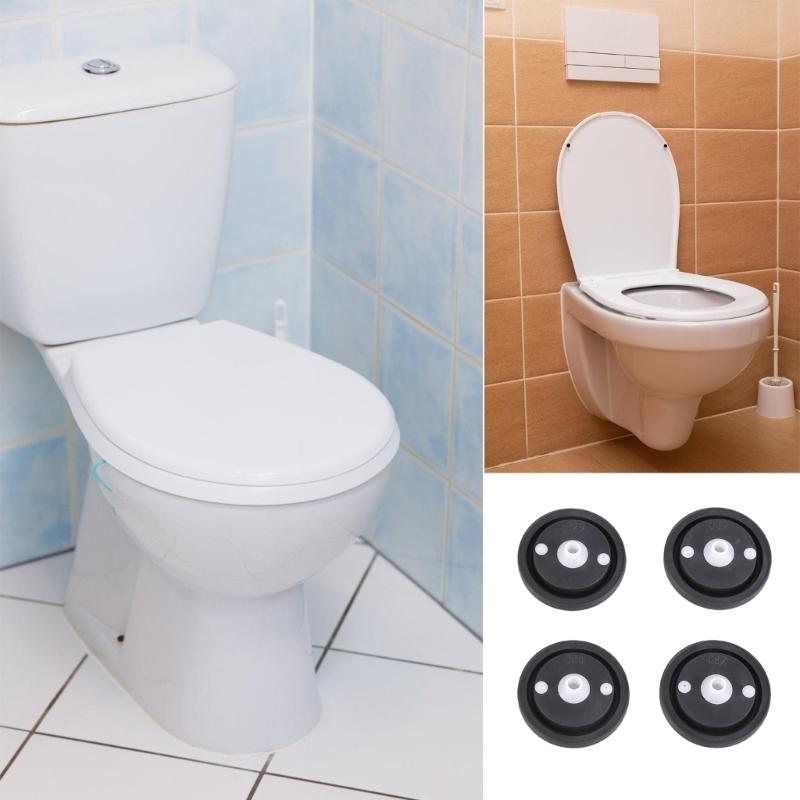 4 Stück Stabile Klebstoffe Materialien Membrandichtungen für Sensor-Spülventile Tragbares Zubehör für den Heim- und Gewerbegebrauch