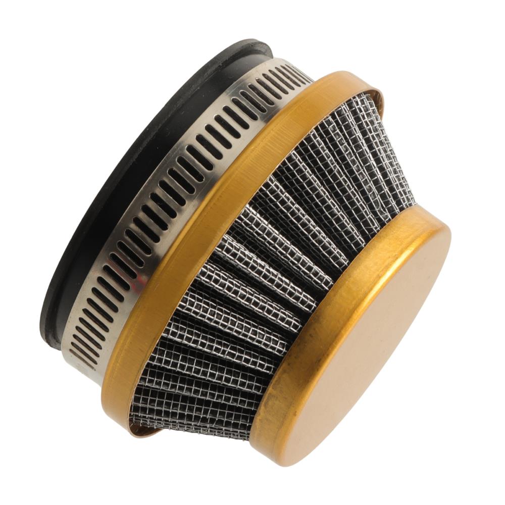 Universal 42mm 44mm 50mm 54mm Air Filter Cleaner For Gas Motorized Bicycle Push Mini Moto Pocket Bike ATV Quad Motorcycle Parts Air Filters 7