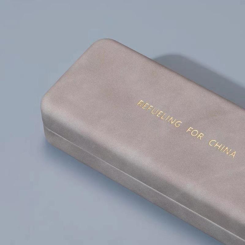 Modische und einfache handgefertigte Brillentasche aus Leder, Aufbewahrungsbox für Sonnenbrillen, multifunktionales Werkzeug, handgefertigtes Brillenetui