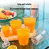 Aviation-Grade High-Transparency Disposable Water Cup: Durable, Thickened, Octagonal Design for Household and Bar Use, Resistant to High Temperatures.