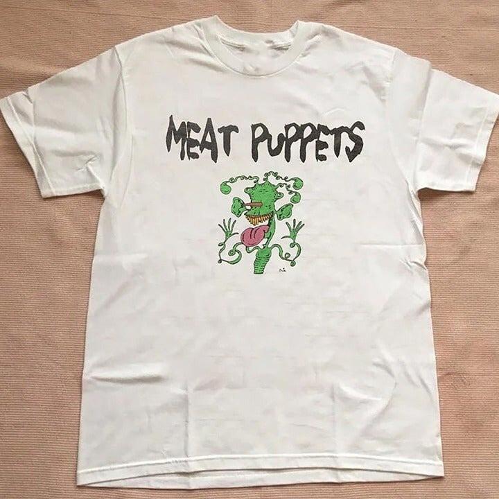 

Meat Puppets Cotton Size S to 4XL Shirt White Short Sleeve BL977 2XL