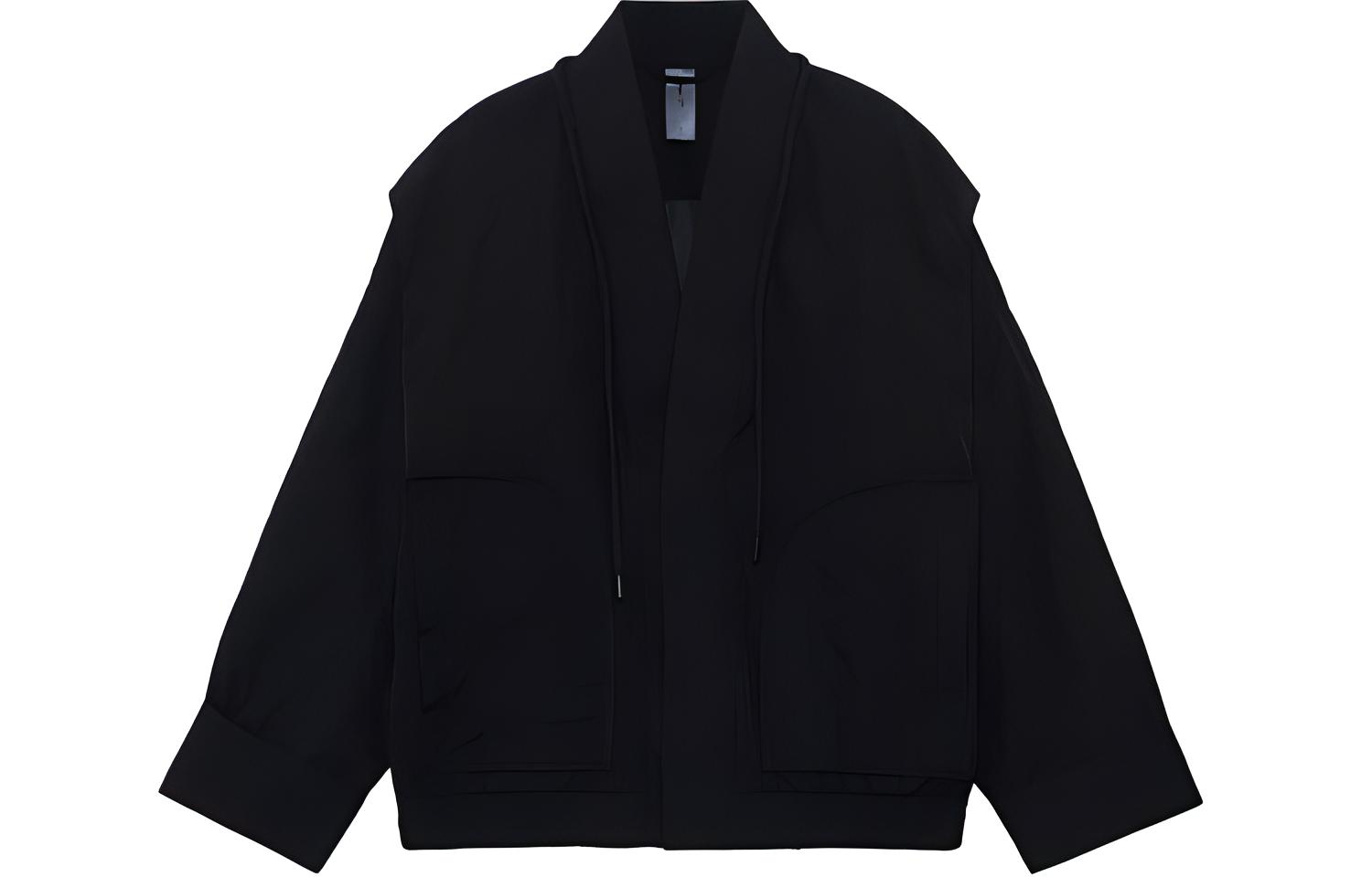 Li Ning Jackets Men s Black V Neck Moderate Other AJDR421-2 XL