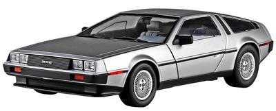 Aoshima Bunka Kyozaisha DeLorean Modello in plastica 1/24 TheSupercar No.21 '82 DMC-12