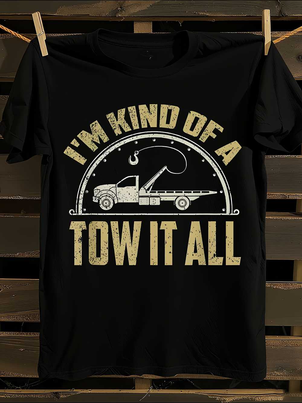 Смешная футболка водителя эвакуатора L