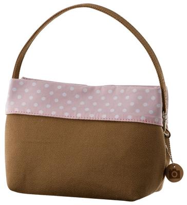 Nikon Bolsa dentro de Bolsa S Marrom x Rosa 7394