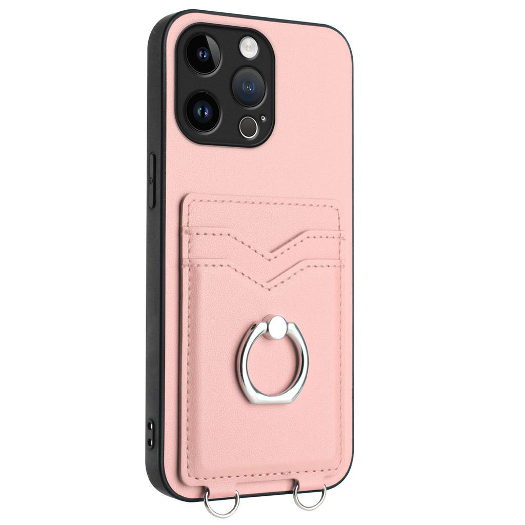 Card Holder Slots Ring Bracket Cover Phone Case For iPhone 12 12Pro 12ProMax 12Mini 11ProMax 11Pro XSMax XR XS 8Plus 7Plus SE 13Pro 14Pro 15Pro 16Pro