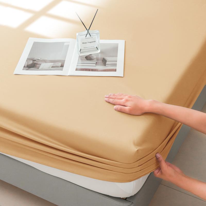Summer Waterproof Elastic Fitted Sheet Couple Single Double Bed Mattresses Cover Bedspread on The Euro Bed Linens 90 150 160x200