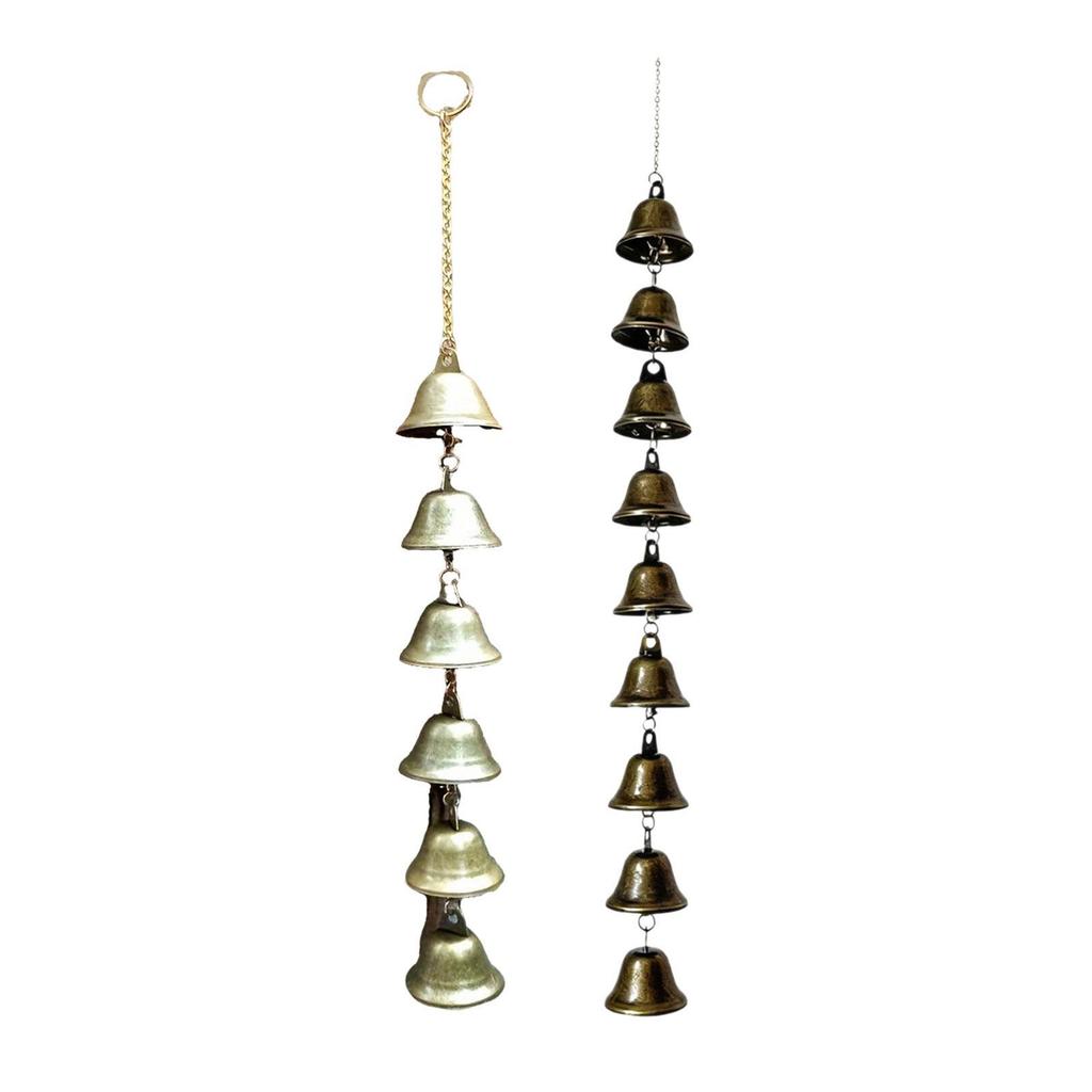 Hanging Garden Wind Chimes, Retro Christmas Decorations for Outdoors
