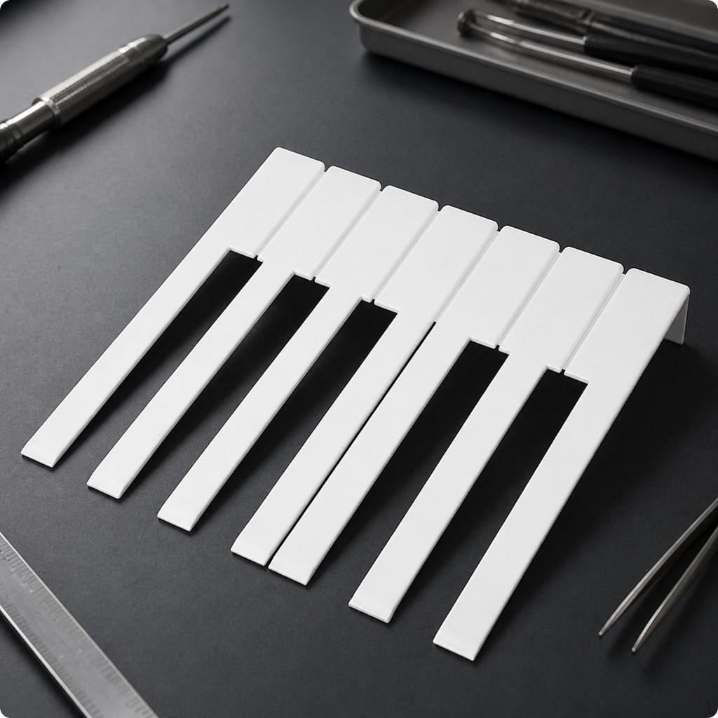 Smooth Instrument Part | Keyboard Piano Key Replacement, Keytops