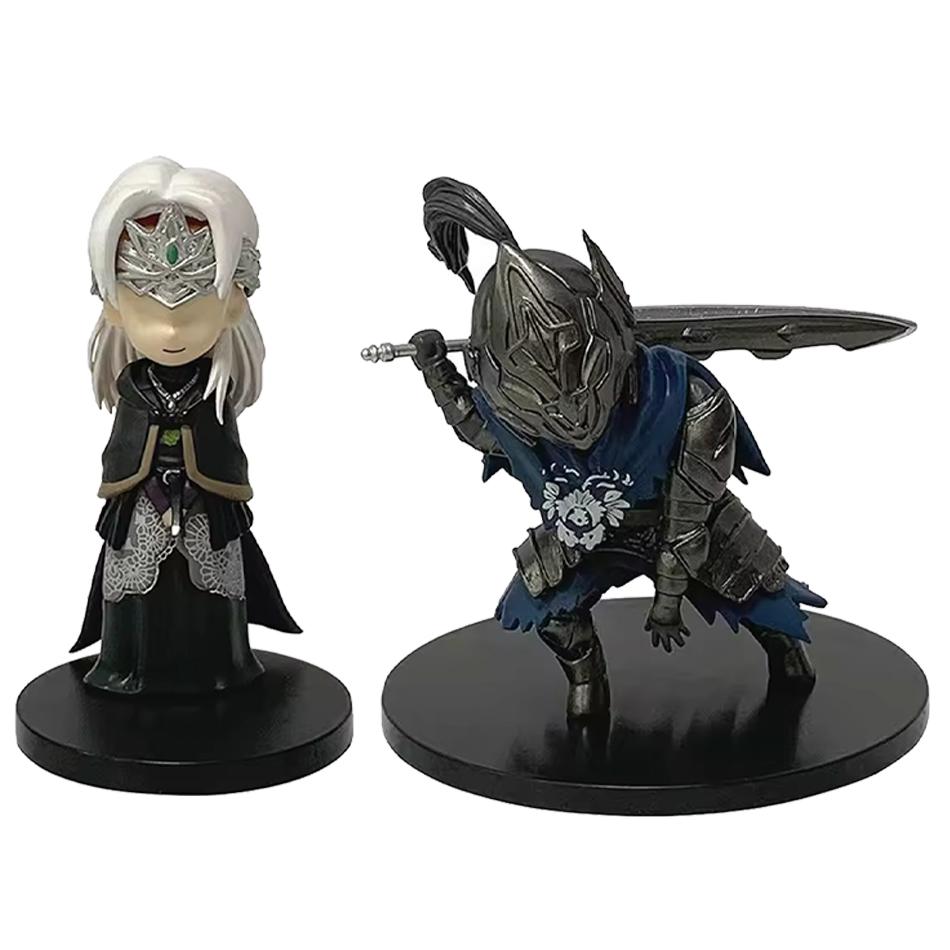 Q version Dark Souls Anime Action Figure Solaire Artorias Ornstein Fire Keeper Doll Anime Figurine Model Toys for boy Gifts